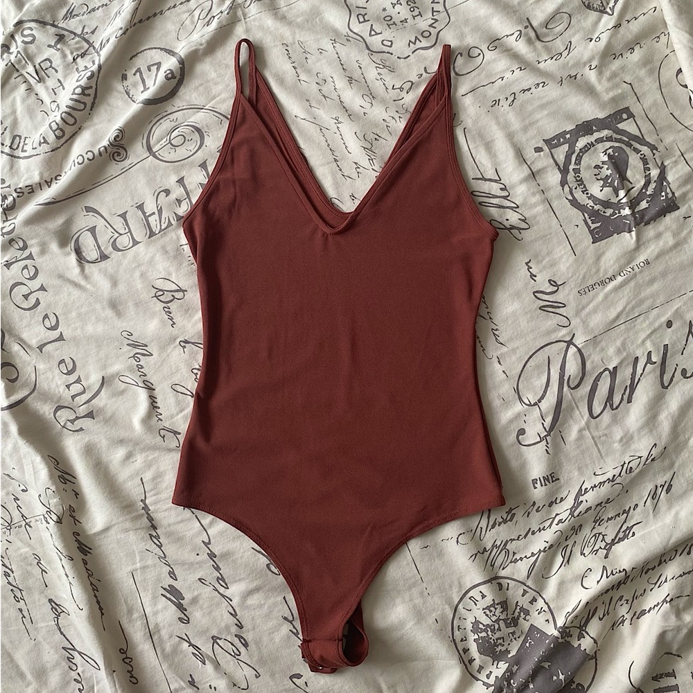 Dynamite spaghetti strap bodysuit - size small